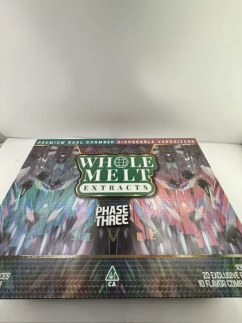 Whole Melt Phase Three Dual Chamber 2G | Whole Melt Extracts Official